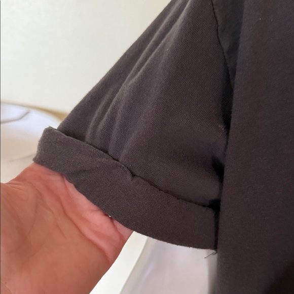 Vintage Band Tee Dark Grey Short Sleeve Top Tee - Picture 3 of 6